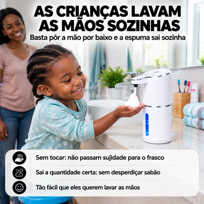 Dispensador de Sabonete Automático com Sensor