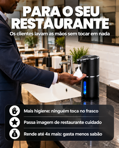 Dispensador de Sabonete Automático com Sensor